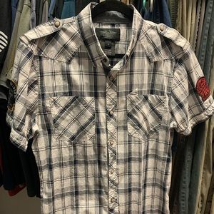 Harley-Davidson Mens Button Down